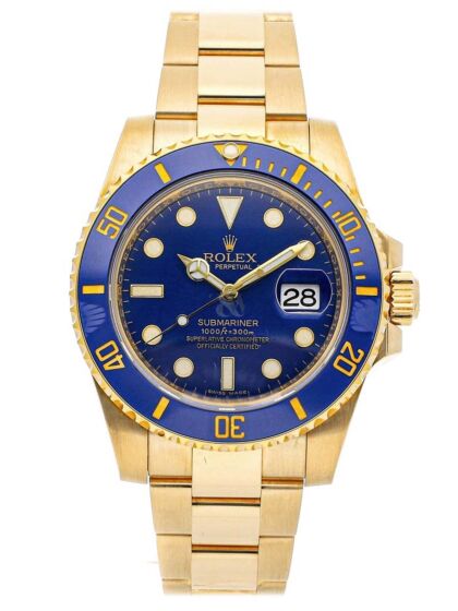 Rolex Submariner Date, Blue Dial, 116618LB