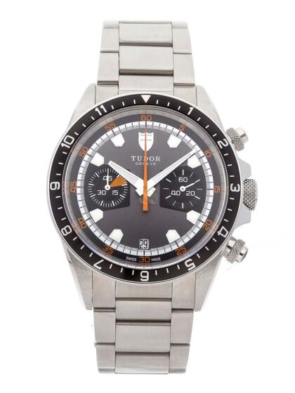 Tudor Stainless Steel Heritage Chrono Automatic Watch 70330N