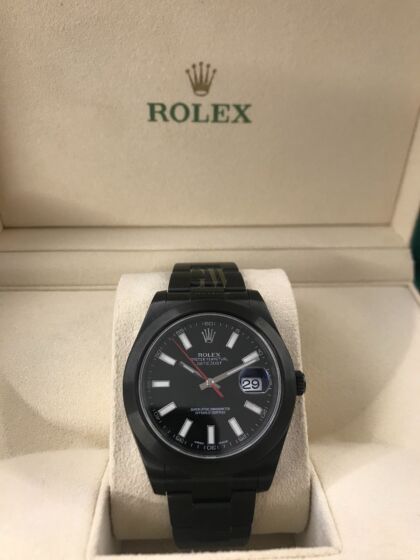 ROLEX DATE JUST 116300 PVD