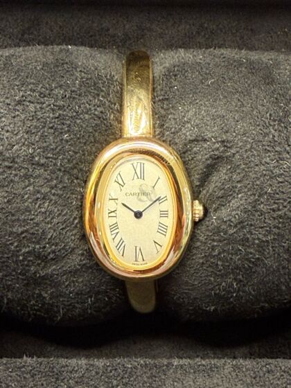 Cartier baignoire yellow gold WGBA0025