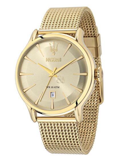 MASERATI Epoca Gold Stainless Steel Strap R8853118003