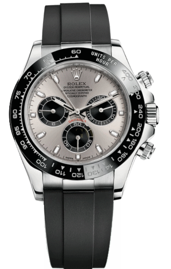 Rolex daytona white gold  oysterflex 126519LN