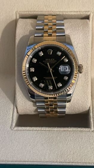 Rolex date just 36mm 116233