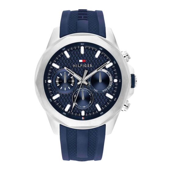 1710649 Tommy Hilfiger Casual Blue Rubber Strap